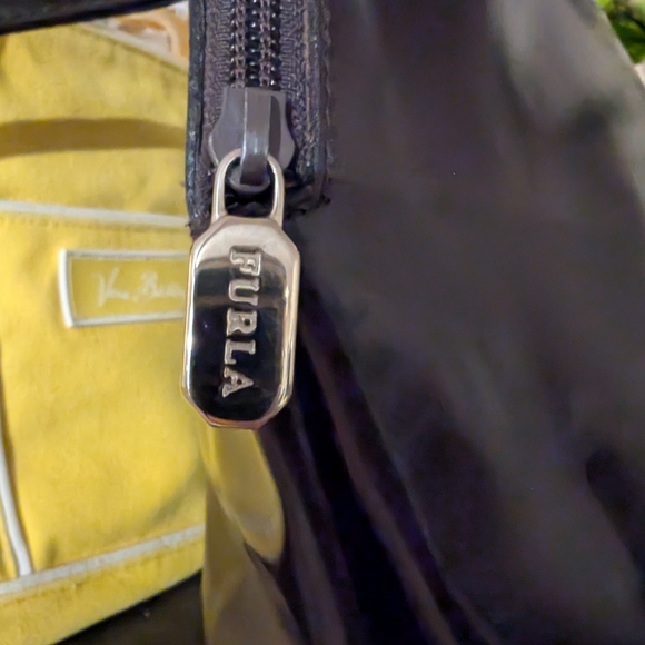 Furla Brown Leather Shoulder Bag Timeless Design - Picture 11 of 11